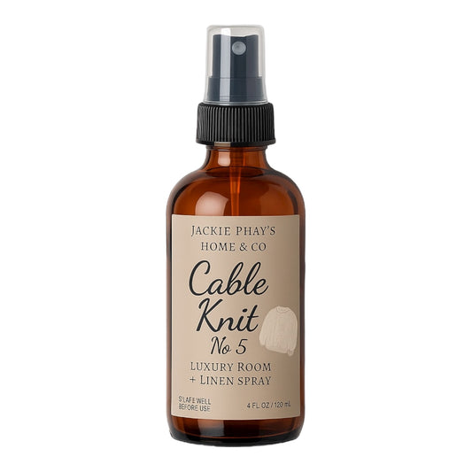 Cable Knit No.5 Luxury Room / Linen Spray
