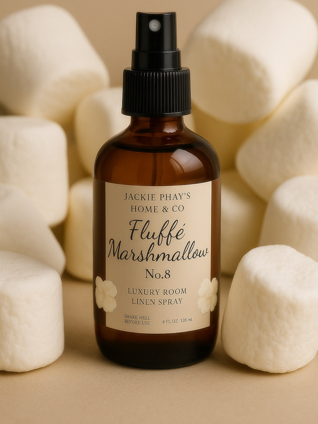Fluffe Marshmallow No.8 Luxury Room / Linen Spray