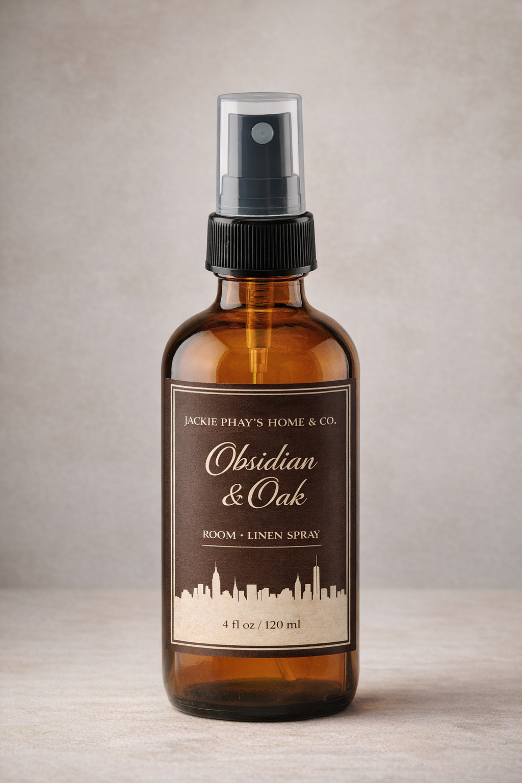 Obsidian Oak Luxury Room / Linen Spray