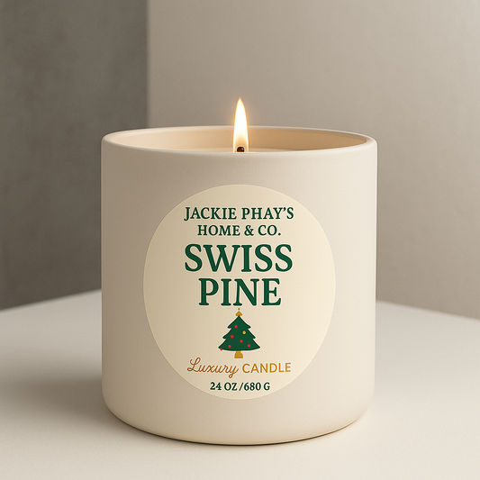 Swiss Pine Luxury Candle (24 oz)